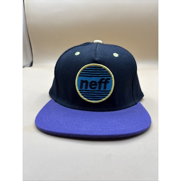 NWT Neff Skate Company Patch Adjustable Snapback Hat Cap - Picture 1 of 13
